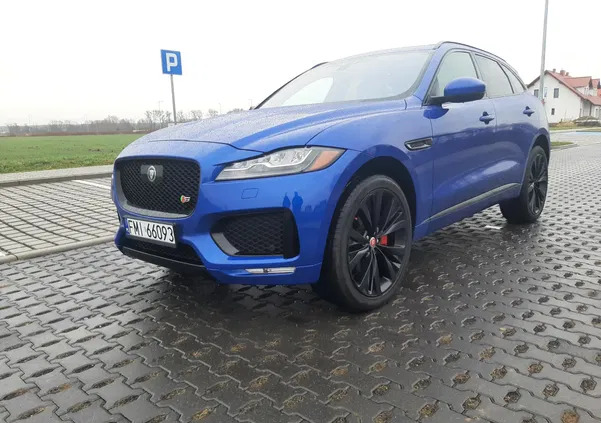 miastko Jaguar F-Pace cena 149900 przebieg: 66895, rok produkcji 2018 z Miastko